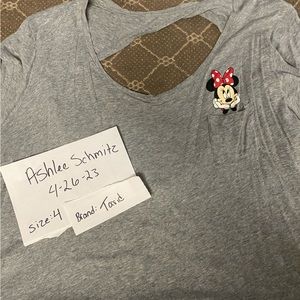 Open back, peeking Minnie shirt